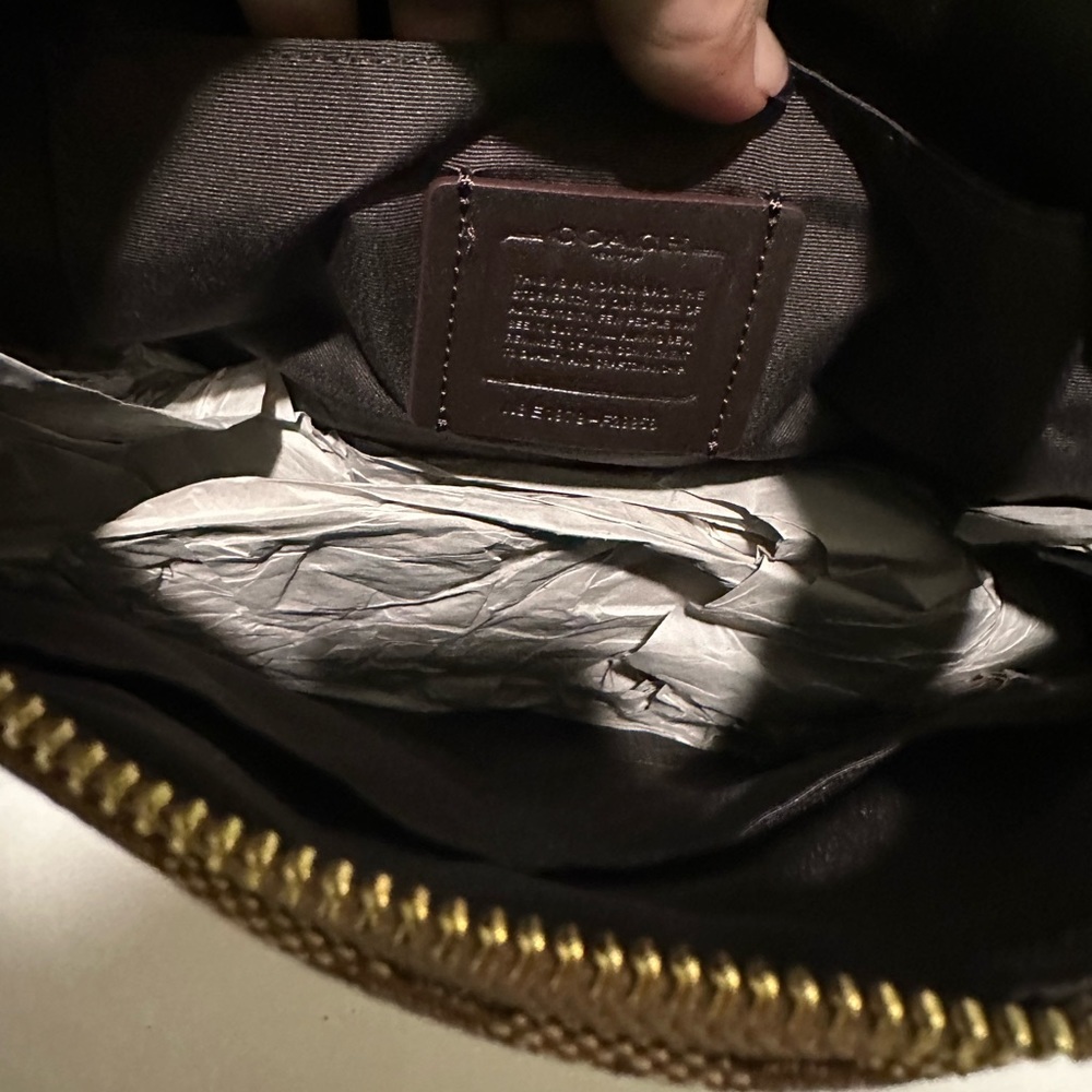 Authentic Coach Purse - Picture 3 of 4